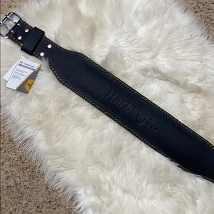 BNWT Harbinger leather lifting belt